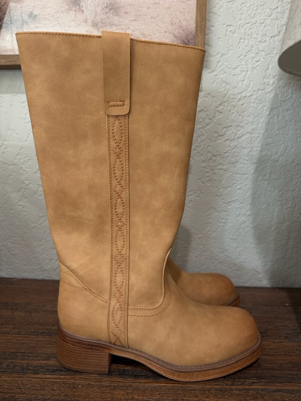 NY&C mid-calf western-style boots women’s western chic , bohemian size 8.5 - Picture 5 of 14